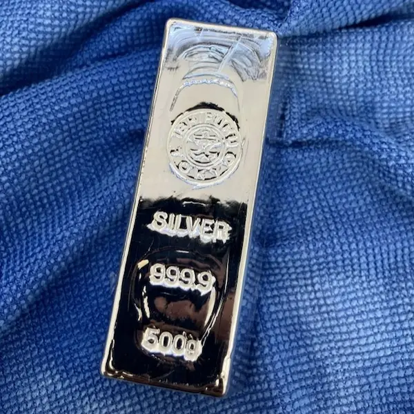 石福金属興業　純銀インゴット　500g