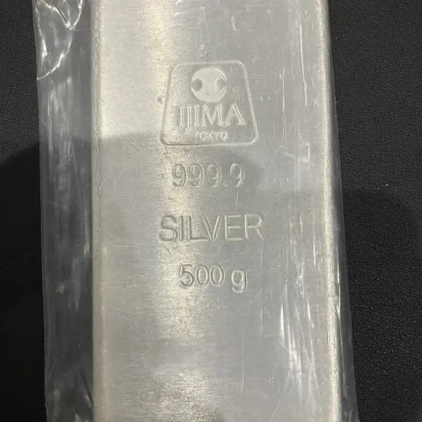 SV1000　井嶋金銀工業製　インゴット　500g