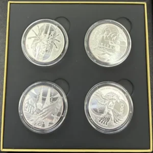 SV1000　2024年パリオリンピック公式記念コイン4種銀貨セット