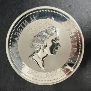 SV1000　エリザベス2世30ドル記念銀貨　1003g