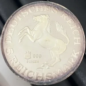 SV1000　5ライヒスマルク型メダル　5oz　155.4g