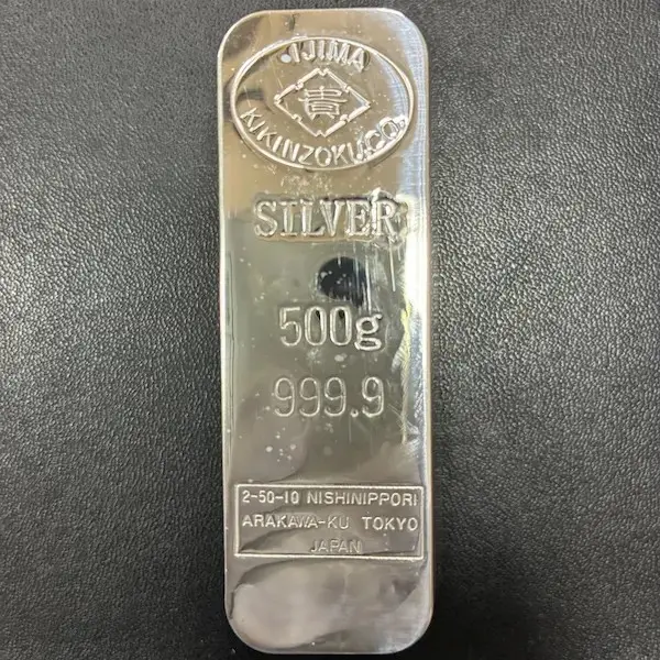 SV1000　井島貴金属　インゴット　500g