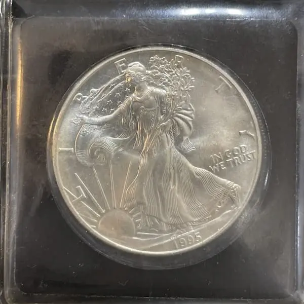 SV1000　アメリカンイーグル銀貨　31.1g
