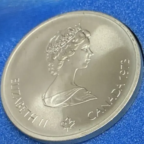 SV925　1976年モントリオールオリンピック記念　10ドル銀貨　48.6 g