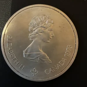 SV925　1976年モントリオールオリンピック記念　10ドル　銀貨　49g