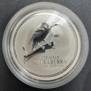 SV1000　ワライカワセミ銀貨　2oz　62.2g