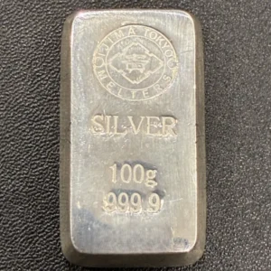 SV1000　井島貴金属　インゴット　100g