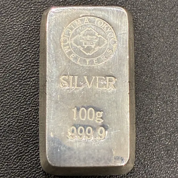 SV1000　井島貴金属　インゴット　100g