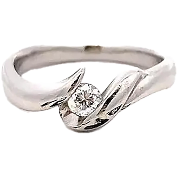 プラチナ （Pt900） ダイヤリング 0.21ct の参考買取価格 | プラチナ  