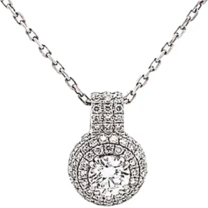 プラチナ950 (Pt950)ダイヤモンドネックレス 0.5ct の参考買取価格 