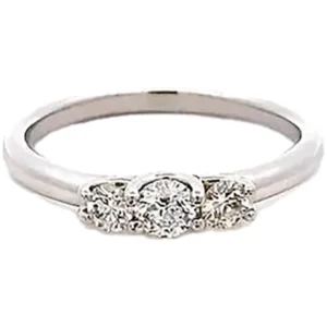 プラチナ900 （Pt900） ダイヤリング 0.51ct