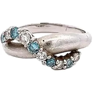 プラチナ900 （Pt900） ダイヤリング 0.5ct