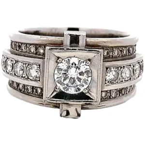 プラチナ950 （Pt950） ダイヤモンドリング 0.72ct