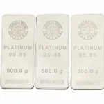 プラチナ （Pt1000） インゴット 1,500gの買取実績