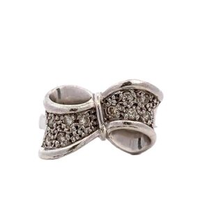 プラチナ900 （Pt900） リボン柄指輪