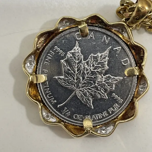 プラチナ メイプルリーフ コイン
