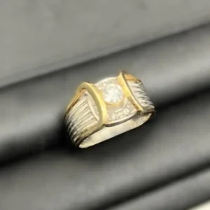 Pt900/K18コンビ リング