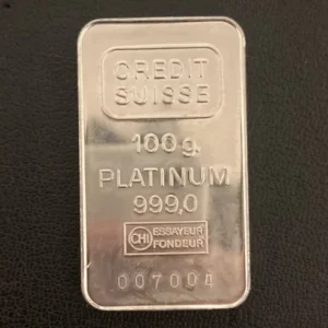 海外インゴット100g