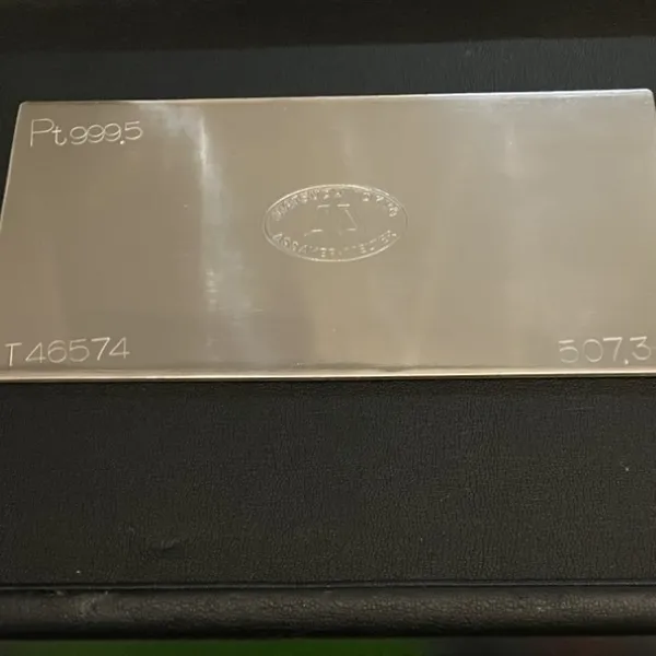 プラチナ　インゴット　507g