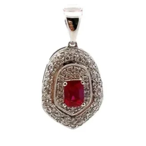 プラチナ950 （Pt900） ルビーペンダントトップ