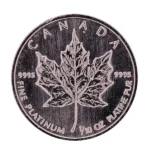 プラチナ1000 (Pt1000) メイプルリーフ プラチナ コイン 1/10oz