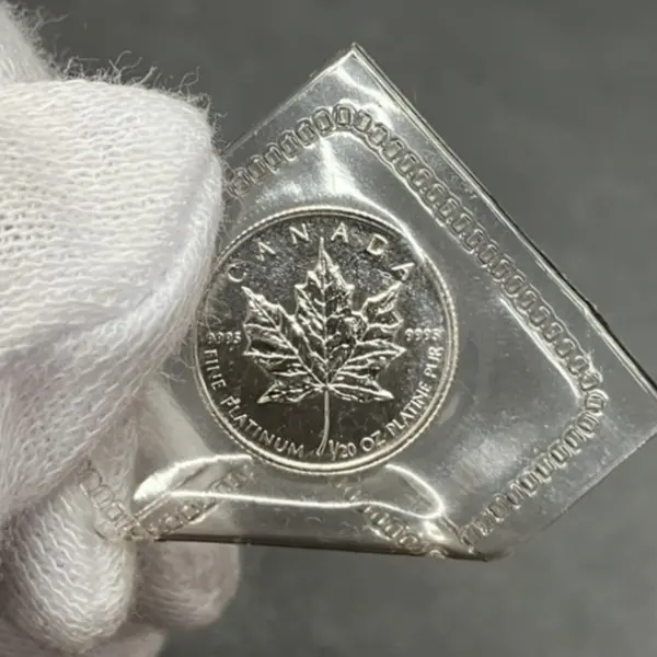メイプルリーフ　プラチナ貨　Pt1000