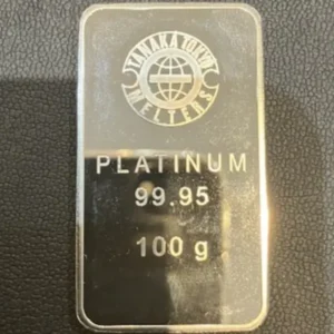 田中貴金属　プラチナインゴット100g