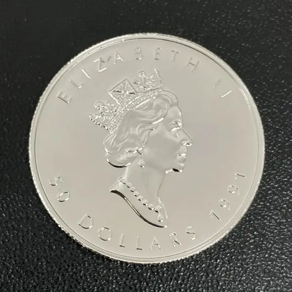 メイプルリーフ　プラチナ貨　pt1000　1oz