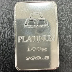 日本マテリアル　プラチナインゴット100g