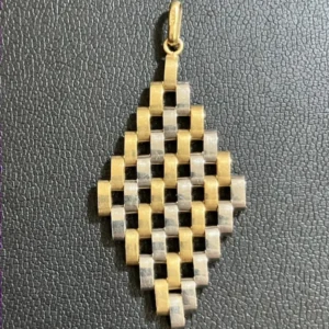 Pt850/K18　ペンダントトップ　4.2g