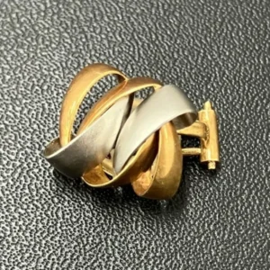 Pt850/K18　イヤリング　1.6g