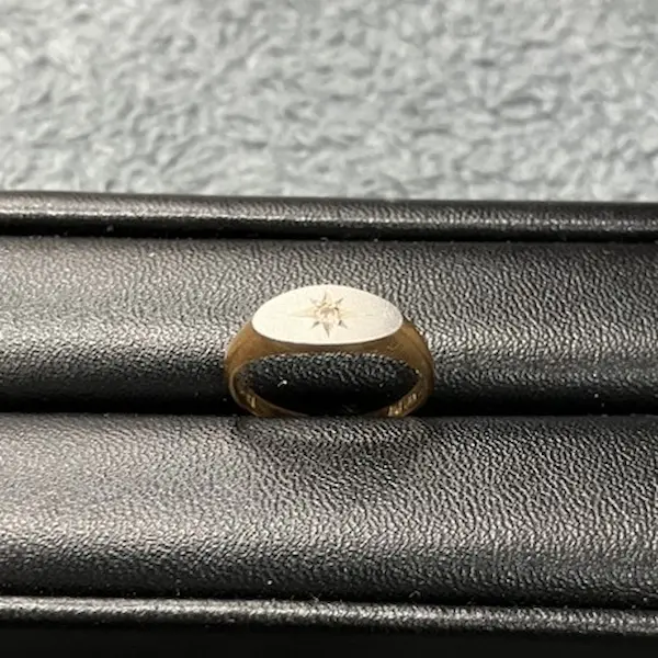 Pt850/K18　リング　2.66g