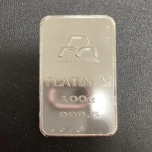 Pt1000　日本マテリアル　インゴット　100g