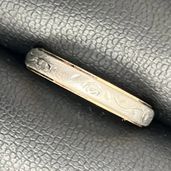 Pt950K18　リング　4.2g