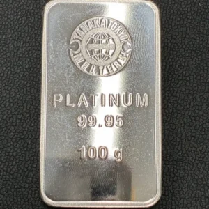 Pt1000　田中貴金属　プラチナインゴット　100g