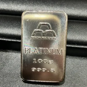 Pt1000　三菱マテリアル　インゴット　100g
