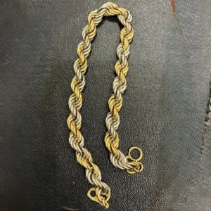 Pt850K18　ブレスレット　9.2g