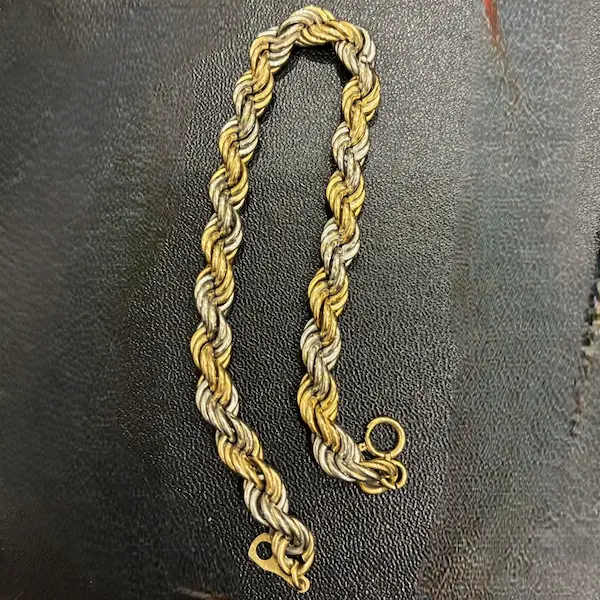 Pt850K18　ブレスレット　9.2g