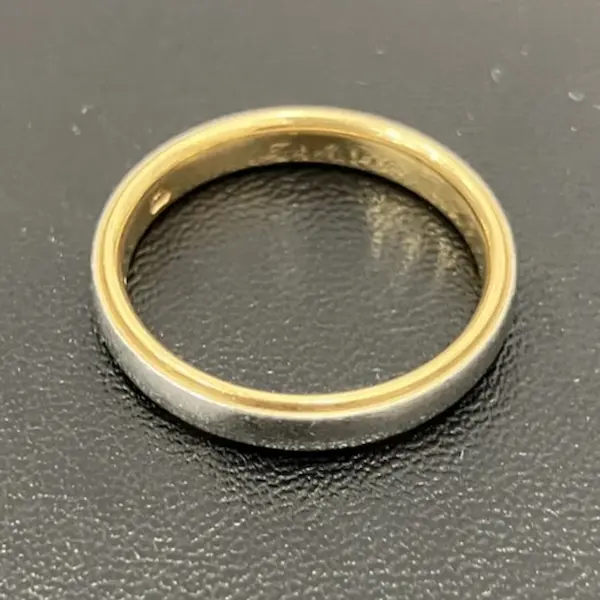Pt950K18　リング　4.8g