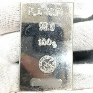 Pt1000　 山森貴金属　インゴット　100g