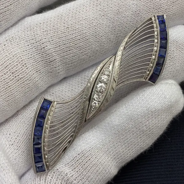 Pt500　ブローチ　8.4g