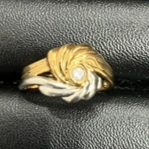 Pt900K18　リング　3.3g