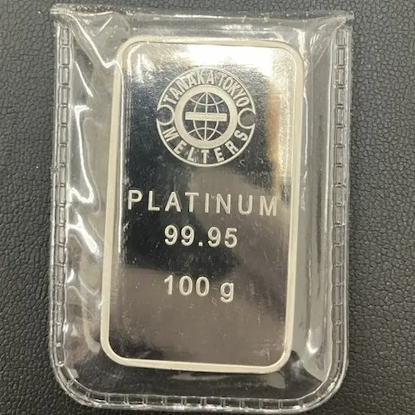 Pt1000　田中貴金属　インゴット　100g