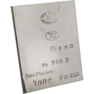 プラチナ999.3 (Pt999.3 ) 石福製工業板