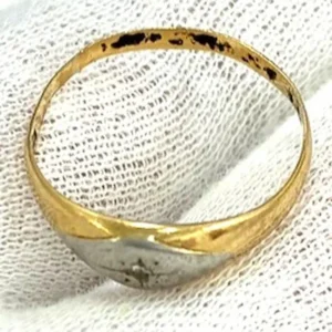 K18Pt850　リング　2.0g