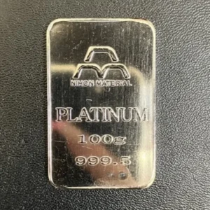 Pt1000　日本マテリアル　インゴット　100g