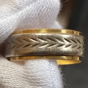 Pt850K18　リング　5.5g