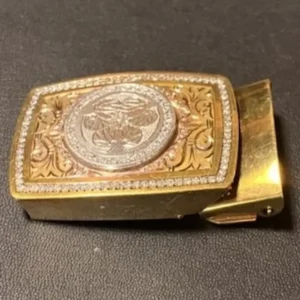 Pt850K18　バックル　96.2g