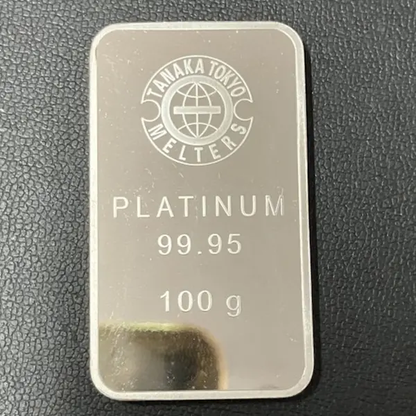 Pt1000　田中貴金属　インゴット　100g