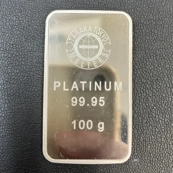 Pt1000　田中貴金属　インゴット　100g